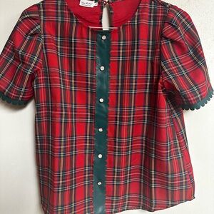 Shop the Mint Christmas blouse -never worn